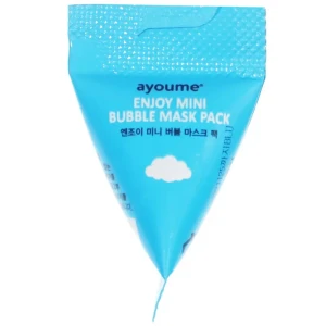 Киснева маска для обличчя - Ayoume Enjoy Mini Bubble Mask Pack, 3 г, 1 шт.