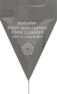 Ензимна пінка для вмивання - Ayoume Enjoy Mini Enzyme Foam Cleanser, 3 г, 1 шт