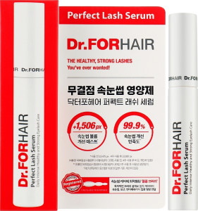 Сыворотка для укрепления и роста ресниц - Dr. ForHair Perfect Lash Serum, 8 мл