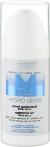 Денний зволожуючий крем для обличчя SPF 15 - Meddis Hydrosense Moisturizing Day Cream SPF 15, 30 мл