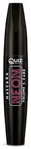 Туш для вій "Об'єм та догляд" - Quiz Cosmetics Neon Volume and Care Mascara, 9 мл