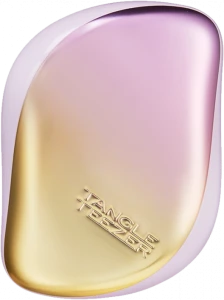 Компактна щітка для волосся - Tangle Teezer Compact Styler Sweet Lilac & Yellow Chrome, 1 шт