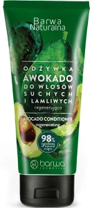 Восстанавливающий кондиционер для ломких, сухих и поврежденных волос с экстрактом авокадо - Barwa Barwa Natural Avocado Conditioner, 200 мл