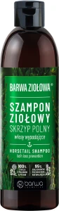Шампунь против выпадения волос с экстрактом хвоща полевого - Barwa Herbal Horsetail Shampoo, 250 мл
