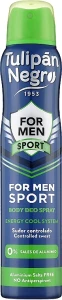 Дезодорант-спрей чоловічий "Sport" - Tulipan Negro For Men Sport Body Deo Spray, 200 мл