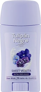 Дезодорант-стик "Сладкая фиалка" - Tulipan Negro Sweet Violet Deo Stick, 50 мл