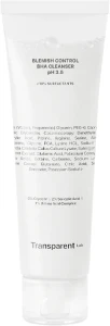 Очищающий гель для возрастной кожи склонной к акне - Transparent Lab Blemish Control BHA Cleanser, 150 мл