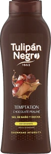 Гель для душа "Шоколадное пралине" - Tulipan Negro Chocolate Praline Shower Gel, 650 мл