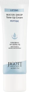 Ліфтінг-крем для обличчя з пептидами - Jigott Lifting Peptide Water Drop Tone Up Cream, 50 мл