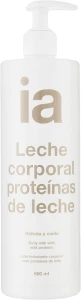 Молочко для тіла з молочними протеїнами - Interapothek Leche Hidratante Corporal Con Proteinas De Leche, 500 мл