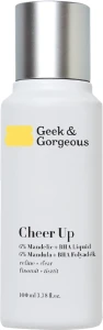 Відлущуючий тонік з мигдальною та саліциловою кислотами - Geek & Gorgeous Cheer Up, 100 мл