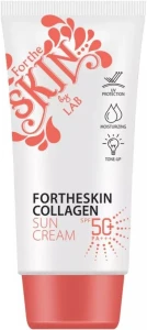 Солнцезащитный крем для лица с коллагеном - Fortheskin Collagen Sun Cream SPF50+ PA+++, 70 мл