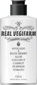 Поживний очищуючий лосьйон для обличчя - Fortheskin Super Food Real Vegifarm Cleansing Lotion, 260 мл