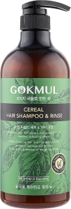 Шампунь-бальзам для волосся зі злаками - Enough 8 Grains Mixed Hair Shampoo & Rinse, 1000 мл
