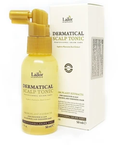 Тоник для чувствительной кожи головы против выпадения тонких и ослабленных волос - La'dor Dermatical Scalp Tonic, 50 мл