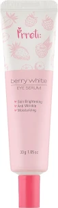 Освітлююча сироватка для шкіри навколо очей - Prreti Berry White Eye Serum, 30 г