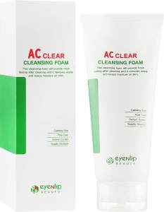 Очищуюча пінка для проблемної шкіри - Eyenlip AC Clear Cleansing Foam, 150 г