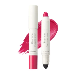 Карандаш-помада для губ - The Saem Saemmul Smudge Lip Crayon, Тон PK02, 2.5 г
