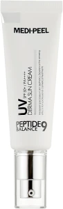 Сонцезахисний крем з пептидами - Medi peel Peptide 9 UV Derma Sun Cream SPF 50+ PA+++, 50 мл