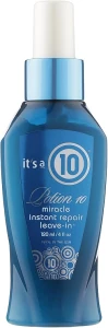 Мгновенное несмываемое восстанавливающее средство - It's a 10 Haircare Potion Miracle 10 Instant Repair Leave-In, 120 мл