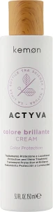 Крем для фарбованого волосся - Kemon Actyva Colore Brillante Cream, 150 мл