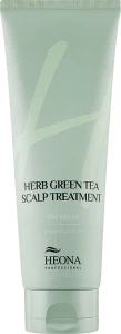 Живильна маска для волосся - HEONA Herb Green Tea Scalp LPP Treatment, 250 мл
