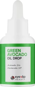Ампульна сироватка для обличчя з авокадо - Eyenlip Green Avocado Oil Drops, 30 мл