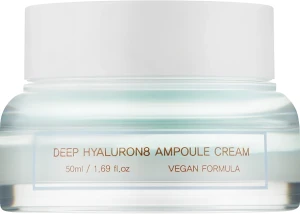 Глубоко увлажняющий ампульный крем для лица с гиалуроном - Eyenlip Deep Hyaluron8 Ampoule Cream, 50 мл