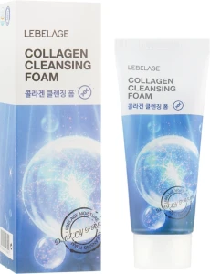 Коллагеновая пенка для умывания - Lebelage Collagen Cleansing Foam, 100 мл