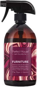 Профессиональное средство для ухода за мебелью - Barwa Perfect House Furniture Pink Pepper & Oakmoss, 500 мл