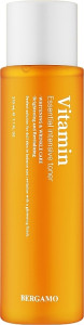 Тонер для обличчя з вітамінами - Bergamo Vitamin Essential Intensive Skin Toner, 210 мл