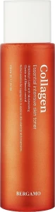 Тонер для лица с коллагеном - Bergamo Collagen Essential Intensive Skin Toner, 210 мл