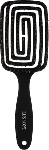 Гребінець для волосся - Lussoni Labyrinth Large Natural Hair Brush, 1 шт