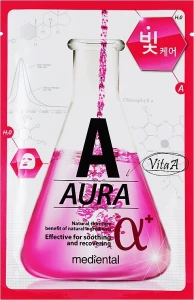 Маска для лица "Aura" - Mediental Alpha Aura Mask, 23 мл, 1 шт