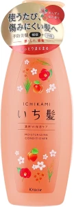 Бальзам-ополаскиватель для поврежденных волос с маслом абрикоса - Ichikami - Kracie Ichikami Moisturizing Conditioner, 480 мл