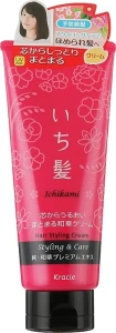 Крем для укладання волосся - Kracie Ichikami Styling & Care Hair Styling Cream, 150 г