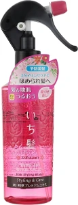 Вода для укладки и восстановления волос с ароматом горной сакуры - Kracie Ichikami Hair Styling Water, 250 мл