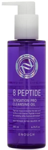 Гидрофильное масло с пептидами - Enough 8 Peptide Sensation Pro Cleansing Oil, 200 мл