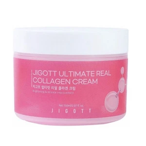 Увлажняющий крем для лица с коллагеном - Jigott Ultimate Real Collagen Cream, 150 мл