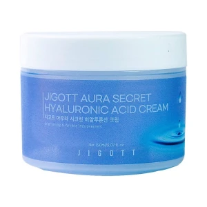 Увлажняющий крем для лица с гиалуроновой кислотой - Jigott Aura Secret Hyaluronic Acid Cream, 150 мл