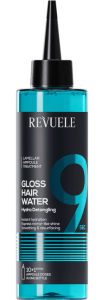 Рідкий кондиціонер для сухого та ламкого волосся - Revuele Gloss Hair Water Hydra Detangling, 220 мл
