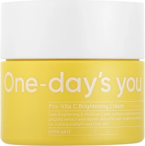 Осветляющий крем для лица с витамином C - One-Day's You Vita-C Brightening Cream, 50 мл