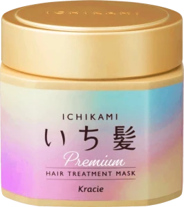 Маска для шелковистых волос - Kracie Ichikami Premium Hair Treatment Mask, 200 г
