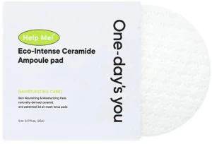 Тонер-диски с керамидами - One-Day's You Help Me! Eco-Intense Ceramide Ampoule Pad, 20 шт