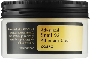 Улиточный универсальный крем - CosRX Advanced Snail 92 All In One Cream, 100 мл