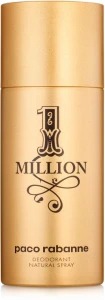 Парфумований дезодорант чоловічий - Paco Rabanne 1 Million Spray Deodorant, 150 мл