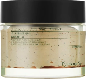 Маска для лица глиняная - Pyunkang Yul Calming Pore Clear Wash Off Pack, 100 мл