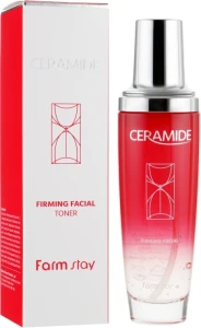 Укрепляющий тонер для лица с керамидами - FarmStay Ceramide Firming Facial Toner, 130 мл