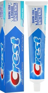 Відбілююча зубна паста - Crest Baking Soda Peroxide Whitening, 161 г