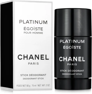 Дезодорант стік - Chanel Egoiste Platinum, 75 мл